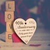 40th Wedding Anniversary Photo Frame Gifts, Ruby Anniversary Frame for