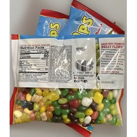 Jelly Belly Irregular Jelly Beans Belly Flops 1 lb Bags (x3) Assorted Flavors