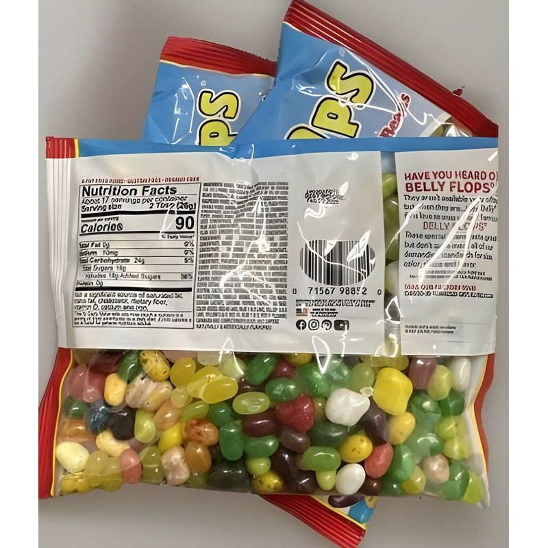 Jelly Belly Irregular Jelly Beans Belly Flops 1 lb Bags