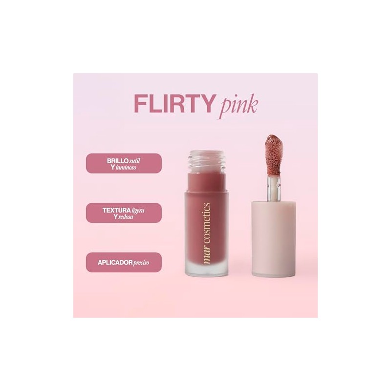 Mar Cosmetics Lip Gloss (Flirty Pink)