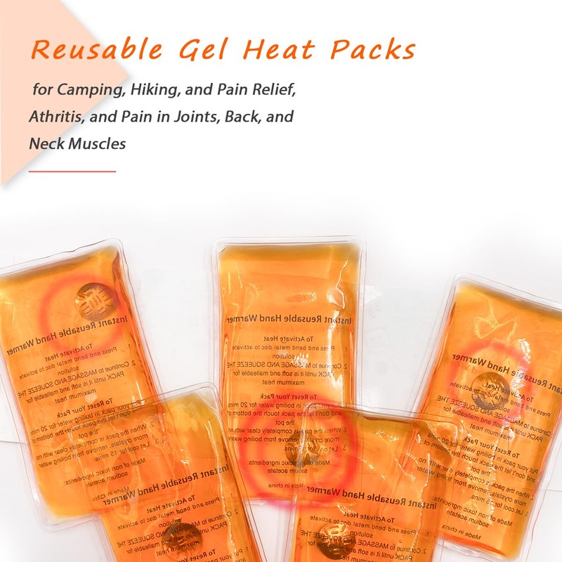 Reusable Snap Heat Pack, Hand Warmers Click, Hand Warmers Boil