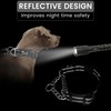 PETTOM Martingale Half Dog Collar, Strong Dog Collar Metal Chain,