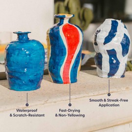 Sculpd 70 ml Air Dry Clay Glaze - Gloss, Scratch Resistant and Waterproof Gloss Varnish