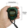 MUSHPORT Stopwatch Timer Only Stopwatch with ON/Off, Silent Stopwatch Simple