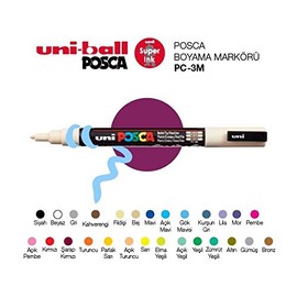 Posca Marker Pen Conical Tip Fine Line Client Blueaa