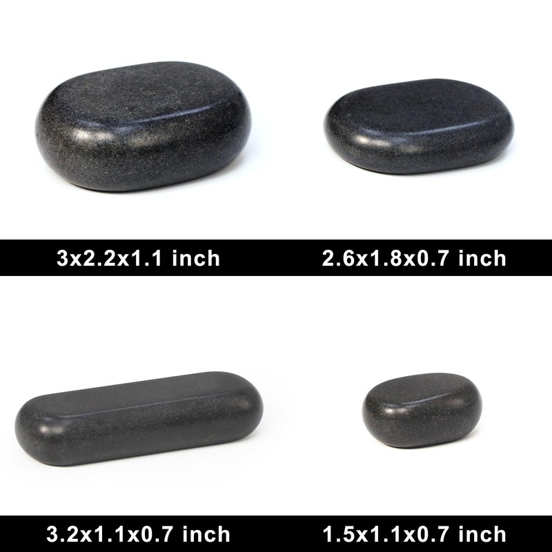 MASTER HEALTH PRODUCT Massage Essential Hot Stone Set Kit Package