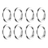 20pcs Spring Ring Clasps Innovative DIY Hand Crafted Copper Spring