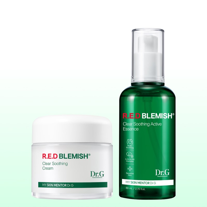 Dr.G Red Blemish Clear Soothing Cream 70mL + Red Blemish