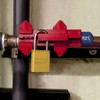 Master Lock S3080 4-leg quarter turn valve lockout valve locking