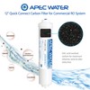 APEC Water Systems 12" Commercial Grade US Made Inline Carbon