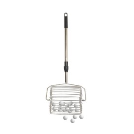 TNZMART Golf Ball Retriever Roller Stainless Steel Telescopic Adjustable Height Picker Upper Training Aid Tool Hold 150 Golf Balls