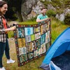 Camping Blanket,Unique Camper Gifts for Camping Lovers,Super Soft Throws Flannel