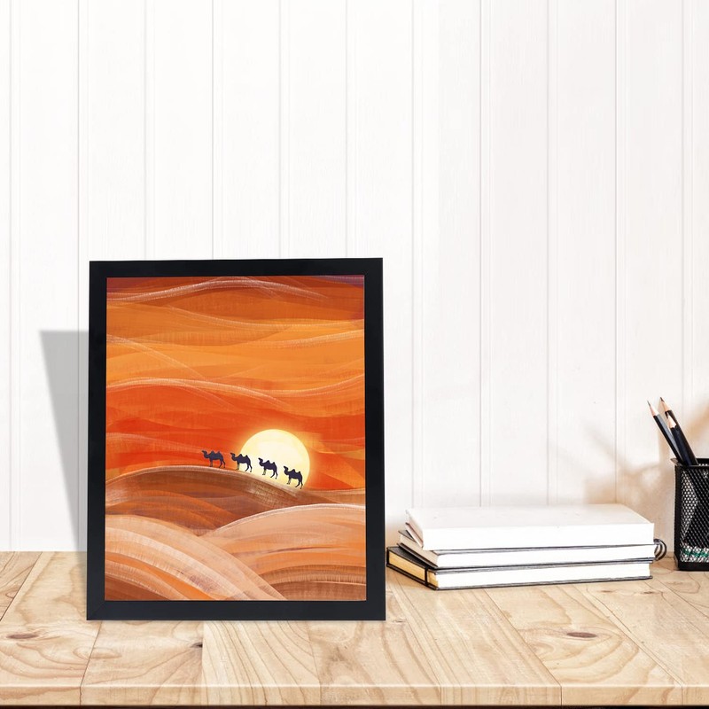 NAOKBOEE 11x13 Picture Frame in Black, Photo Frames with Plexiglass,