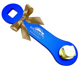 Elite Engineering USA Beach’N Boat Drain Plug Wrench for 1/2 inch NPT Plug, Made in USA, Includes Spare Brass Plug, Blue