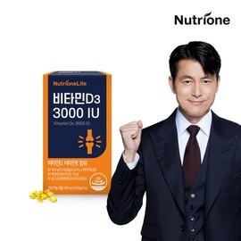 Vitamin D3 3000IU 1 box (60-day supply) Jung Woo-sung Vitamin D / 비타민D3 3000IU 1박스(60일분) 정우성 비타민D