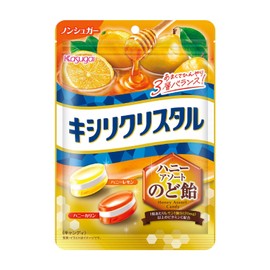 春日井製菓 キシリクリスタル ハニーアソートのど飴 63g×6袋