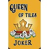 Mah Jongg Jong Mahjong 10 Joker Stickers - Set #070