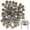 Operitacx 100pcs Decorative Rivets for DIY Projects Bag Rivets Fixing