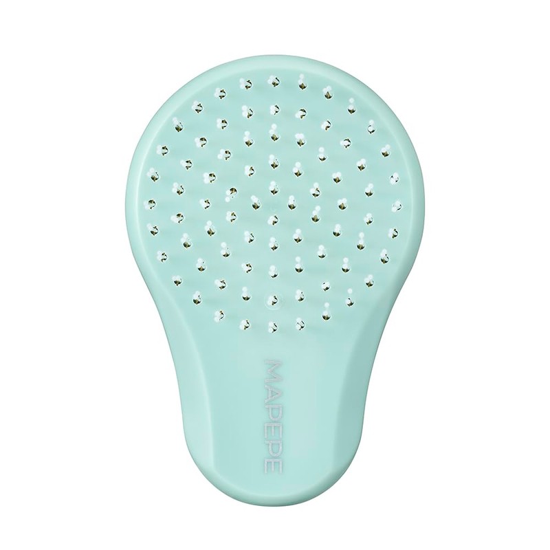 Mapepe Detangling Brush [Pocket Size] Gray Mint MAPEPE