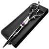 7/8 inch professional hairdressing scissors, hairdressing scissors, tap handle (8