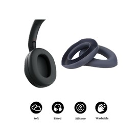 Silicone Case Cover for Sony ULT WEAR WH-ULT900N,Ear Caps Cover/Headband Cover for Sony ULT WEAR WH-ULT900N,Anti-Scratch Accessories Soft Silicone Protector.(Blue)