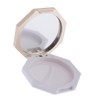AIXXCUVQ Compact Cosmetic Container for Face Powder Makeup Blusher Plastic