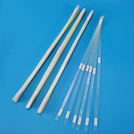 RAYSON GS8-50 Glue Strips, 5/16"(8mm) Width, 11inch Long Thermal Glue Strips, 51-75 Sheets Capacity - Pack of 50