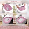 Pack of 2 Toilet Seat Covers, Toilet Seat Cover Cushion,