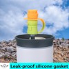 4pack Silicone Straw Lids for Owala Triple Layer Insulated Travel