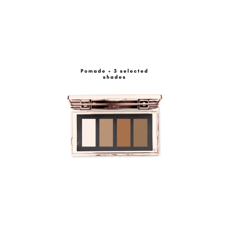 Eyebrowqueen - Black Brow Shadow Palette with Brow Primer