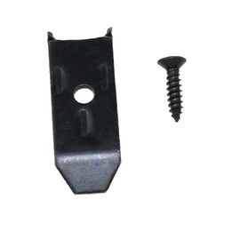 Meuey Lyot Table Leaf Level Strap Horizontal Buckle for Furniture Hardware for Furniture Hardware Tabletop Fasteners Cabinet Table Color Zinc Screws 10PCS (Black)