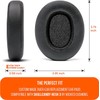 Sodorous Hesh Ersatz-Ohrpolster aus Proteinleder, kompatibel mit Skullcandy Crusher Wireless