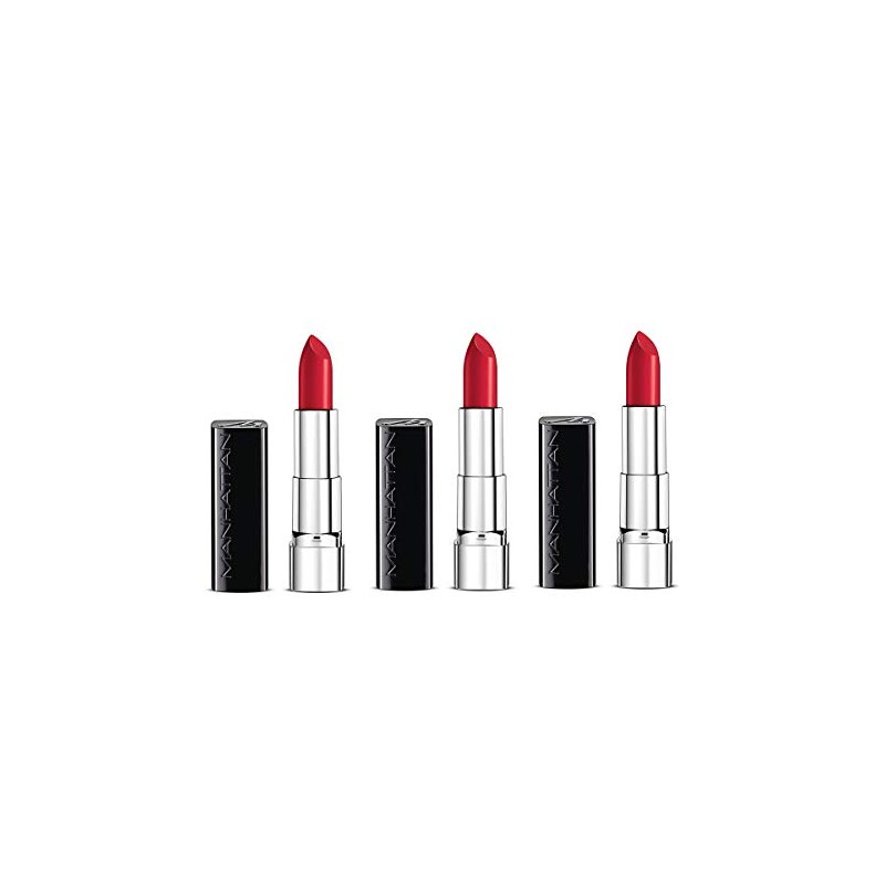 Manhattan Moisture Renew Lipstick, Creamy Lipstick, Moisturising, Intense, Long-Lasting (Pack