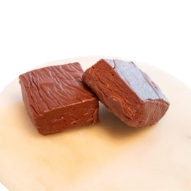 Lehman's Homemade Artisan Fudge, Freshly Made Gourmet Candy, 1 Pound Package - Chocolate No Nuts