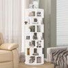 CuisinSmart 7 Tier Rotating Shoe Rack Tower, 360° Spinning Shoe