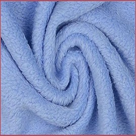 StoffBook blue SOFT FLEECE FABRIC WELLNESS MATERIAL, d212