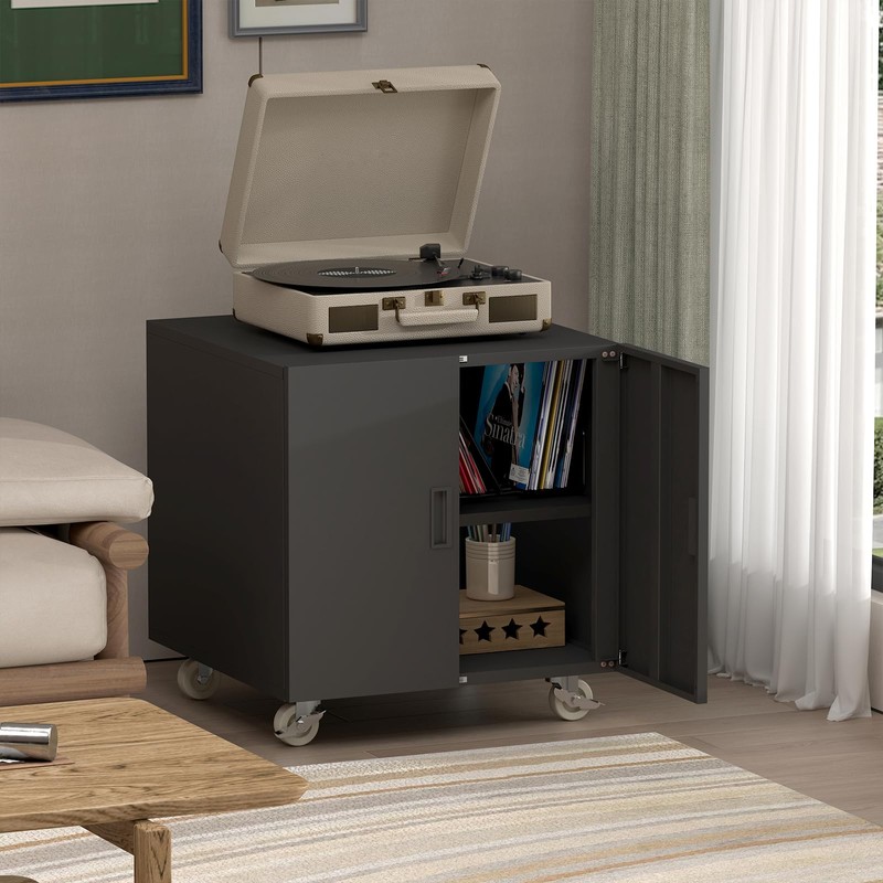 STEELIST Printer Stand with Storage, Metal Printer Table for Home
