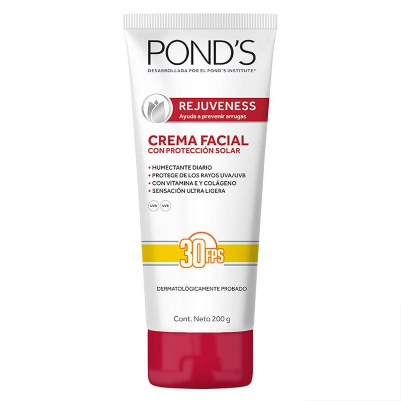 Pond's Crema Facial Rejuveness con Factor de Protección Solar 30,