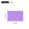 PATIKIL Soft Felt Sheets Fabric Craft Sheets Purple 6 Inch