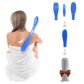 Back Scratcher for Women,Lotion applicator for Back,Handicap Accessories for Daily Living,applicator Pads,Gifts for Seniors,self Tanner Back applicator,Long Handled Sponge,Lotion Stick