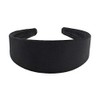 Zac's Alter Ego 45mm Black Satin Aliceband/Headband - School Accessory