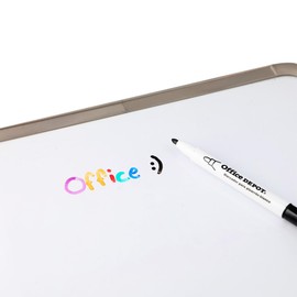 Office Depot Marcadores para Pizarrón Blanco | Punta Bala | 6 Piezas | Colores Variados