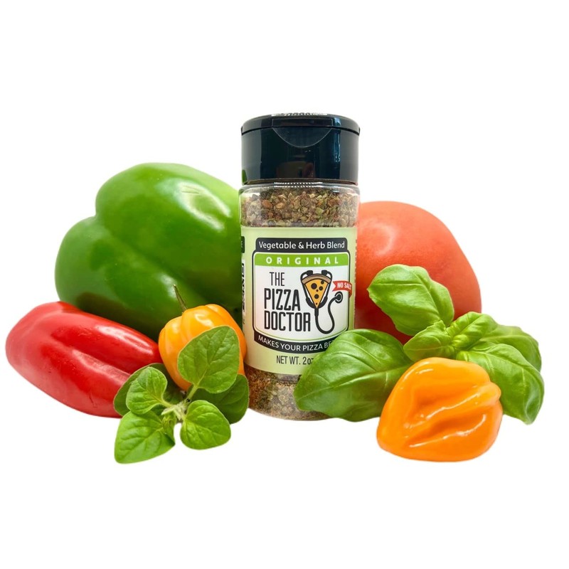 The Pizza Doctor all-natural no-salt Italian seasoning Makes Your Pizza