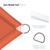ECOOPTS 10'x15' HDPE Sun Shade Sail Rectangle Canopy Shades for