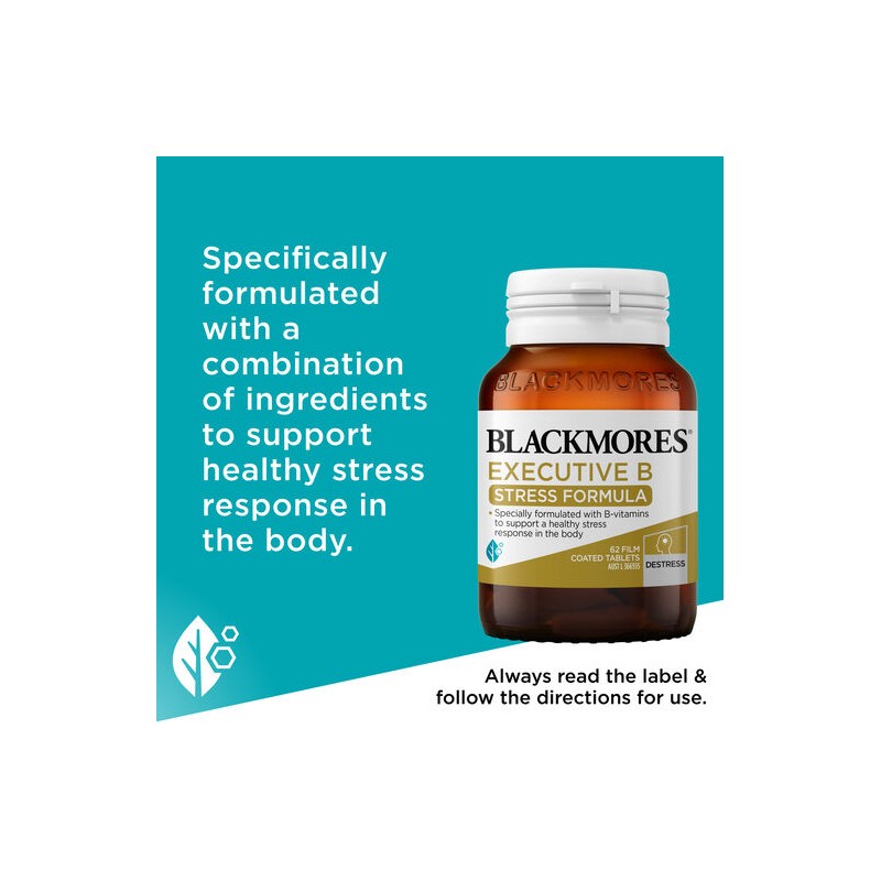 Blackmores Executive B Stress Formula 62 Tablets