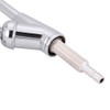 llave de fregadero de cocina de 1/4 pulgadas con boquilla