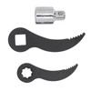 Cocoarm Pry Bar Wrench Adapter Köpfe Leistungsstarke und Flexible Toolkit