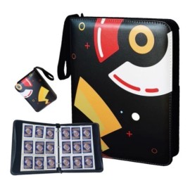 Pokémon Card Binder 9-Pockets Trading Card Binder 900 Pockets - Black