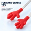 Mini Kitchen Tongs for Snacks and Food Serving – Stainless