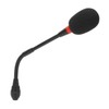 9.8in Professional Gooseneck Microphone Flexible Desktop Gooseneck Condenser Microphone for